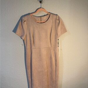 Calvin Klein Taupe Mini Dress
